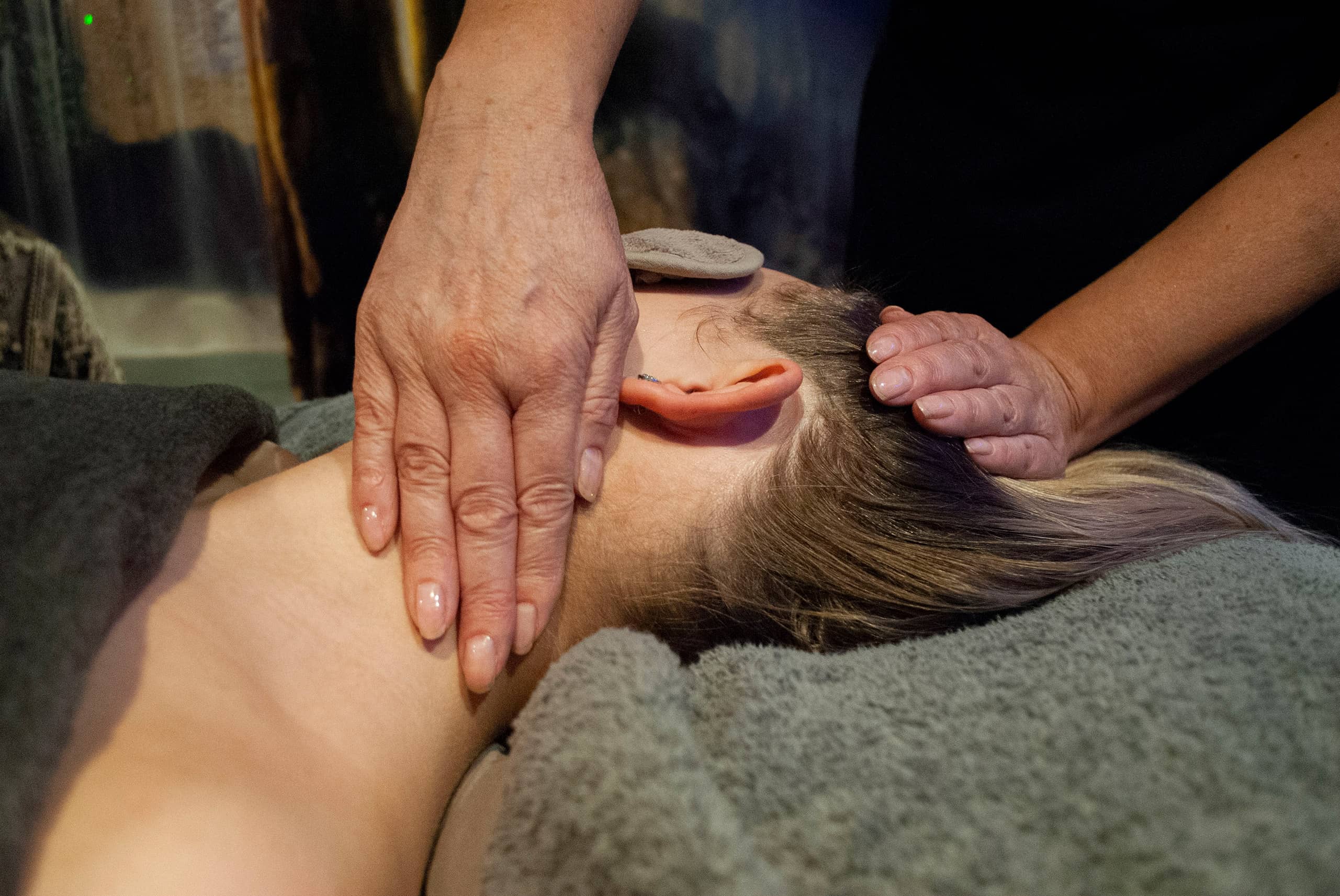 Neck and shoulder massage